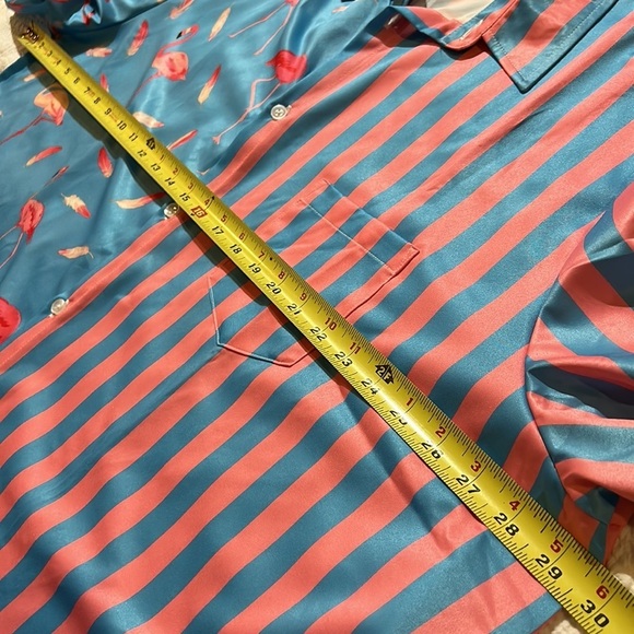 Flamingo Button Down. NWT 3XL, May run small - Picture 7 of 8